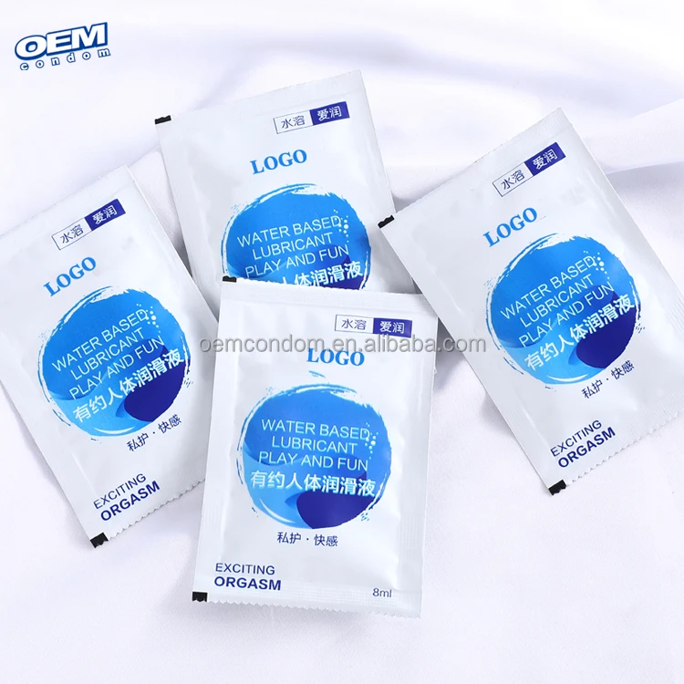 sachet package personal lubricant  Personal Lubricant Water Based Natural Personal lubricating jelly manufacturer