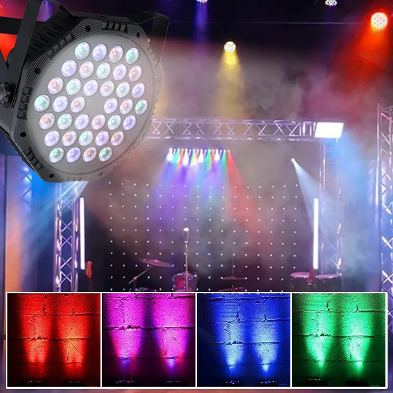 Led Par Lights For Dance Studios Colorful Lights Wedding Performance Fill In Stage Lights