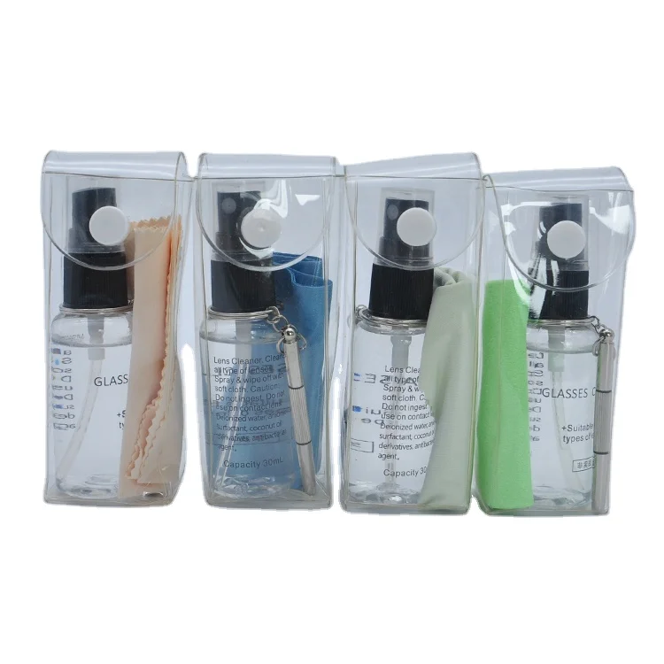 
portable optical camera glasses lens spray solution cleaner 