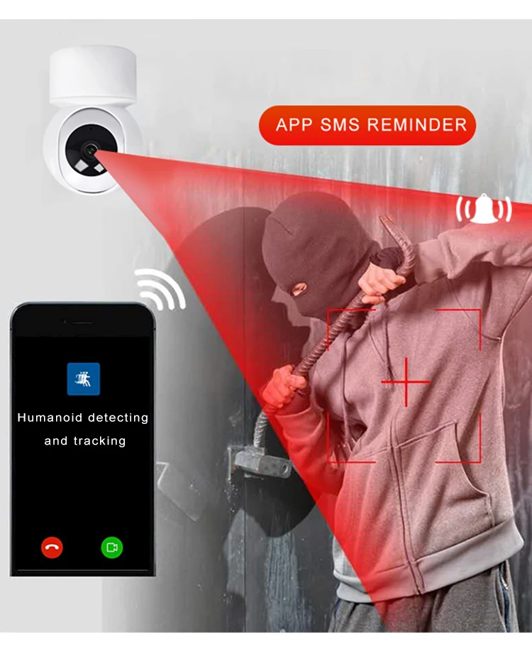  1080P HD безопасность дома мини wifi Беспроводная умная ip-камера безопасности для с ночным видением облачная запись видеоняня