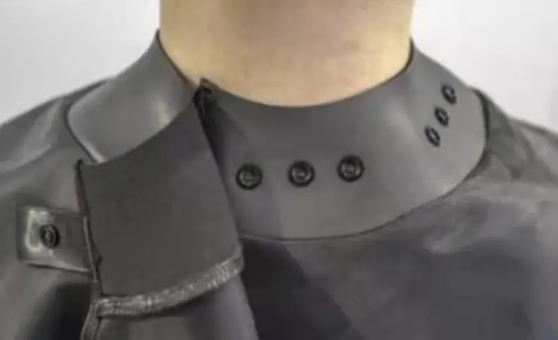 13 Years Manufacturer supplied customized rubber neck barber cape, Salon Hairdressing hair cutting Capes With Silicone Neck