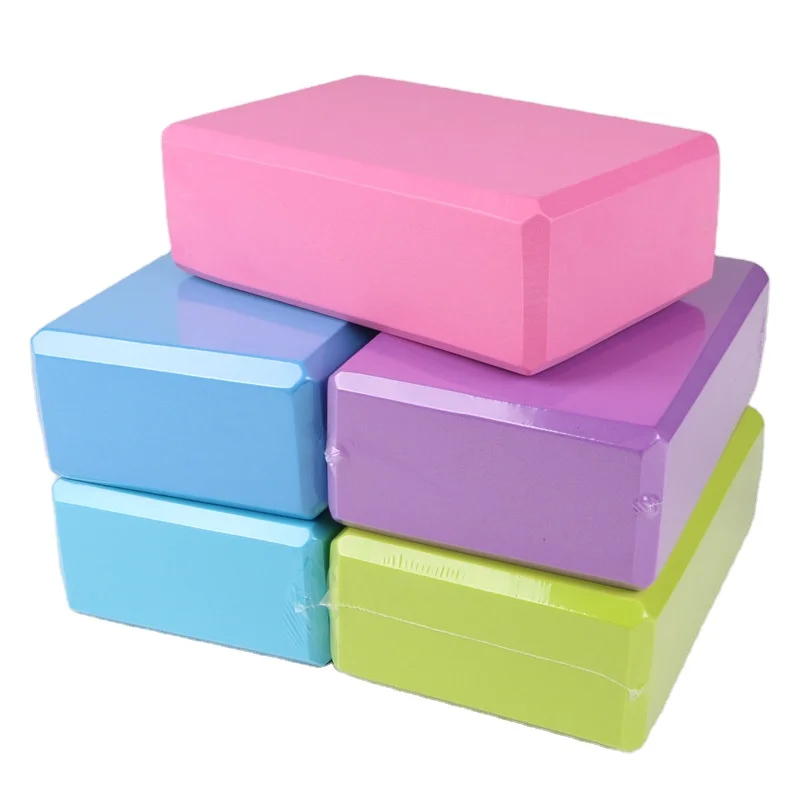 eco-friendly yoga block eva yoga block brick high density exercise