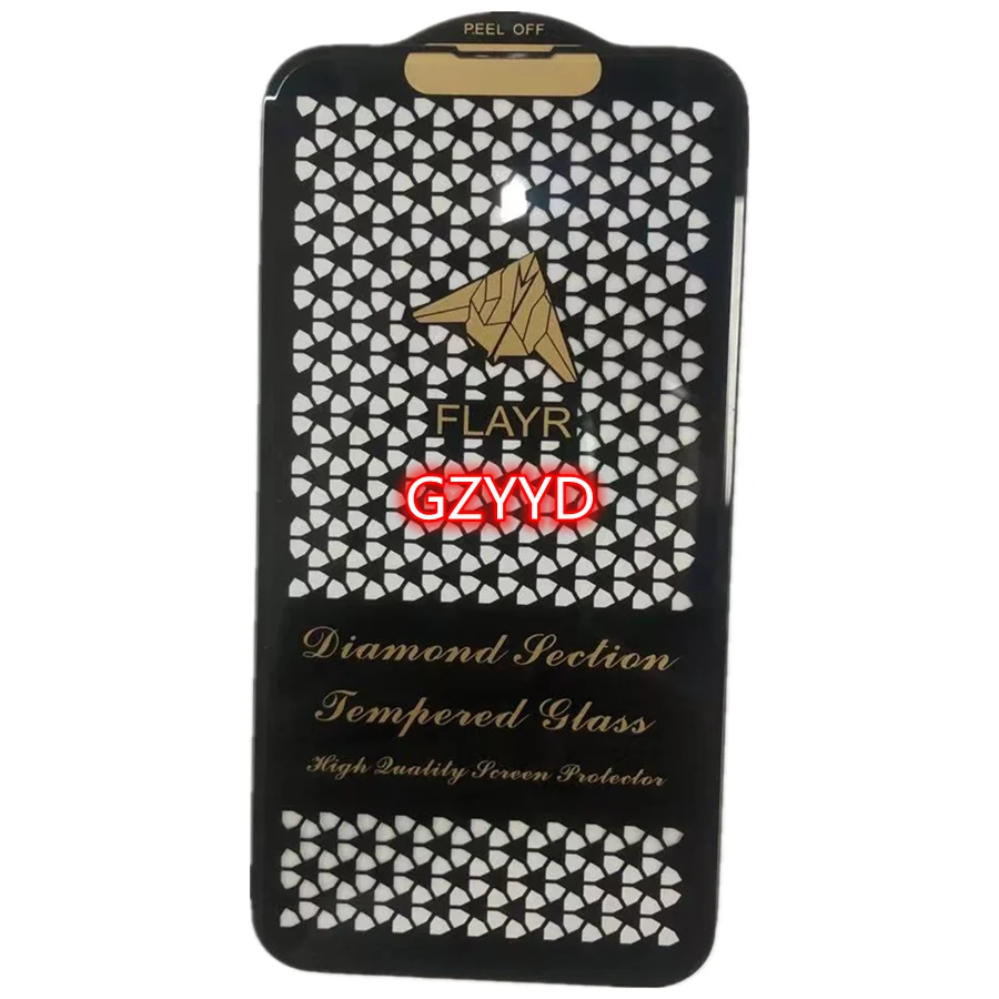 9H полное клеевое закаленное стекло FLAYR Защита экрана для iphone 13 pro 6