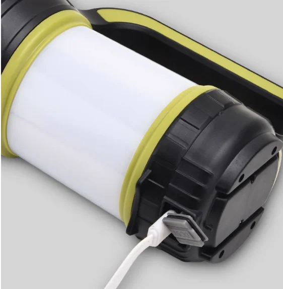 Custom powerful multi-scene use outdoor camping accessories LED hand lamp fishing adventure night