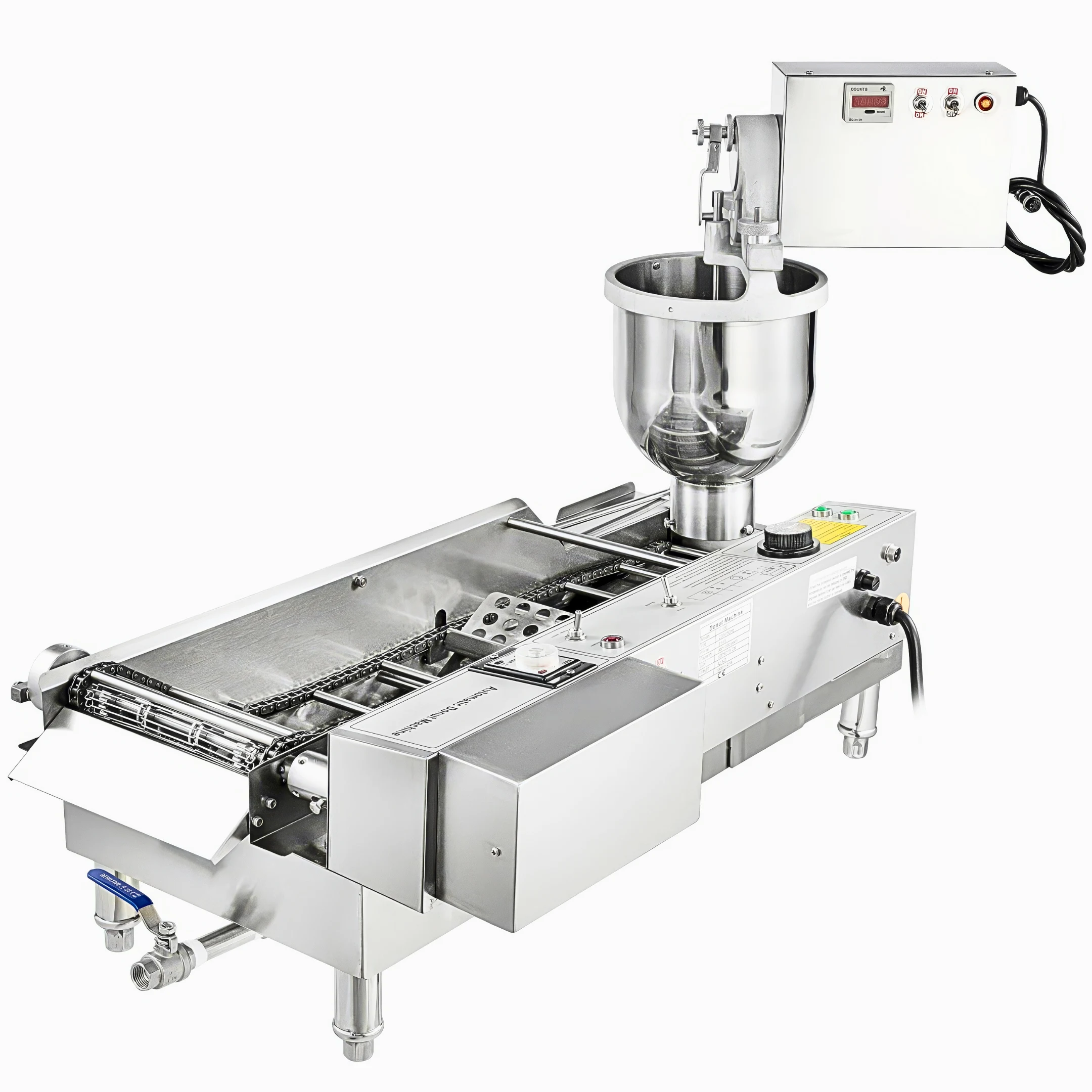 Multifunctional Diy Maker 7L Hopper Turkish Cost Saving Industrial Donut Machine With Ce Certificate