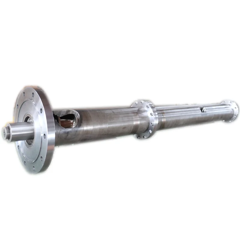 Pp pe recycled extruder machine for pellet barrel screw barrel for pellet