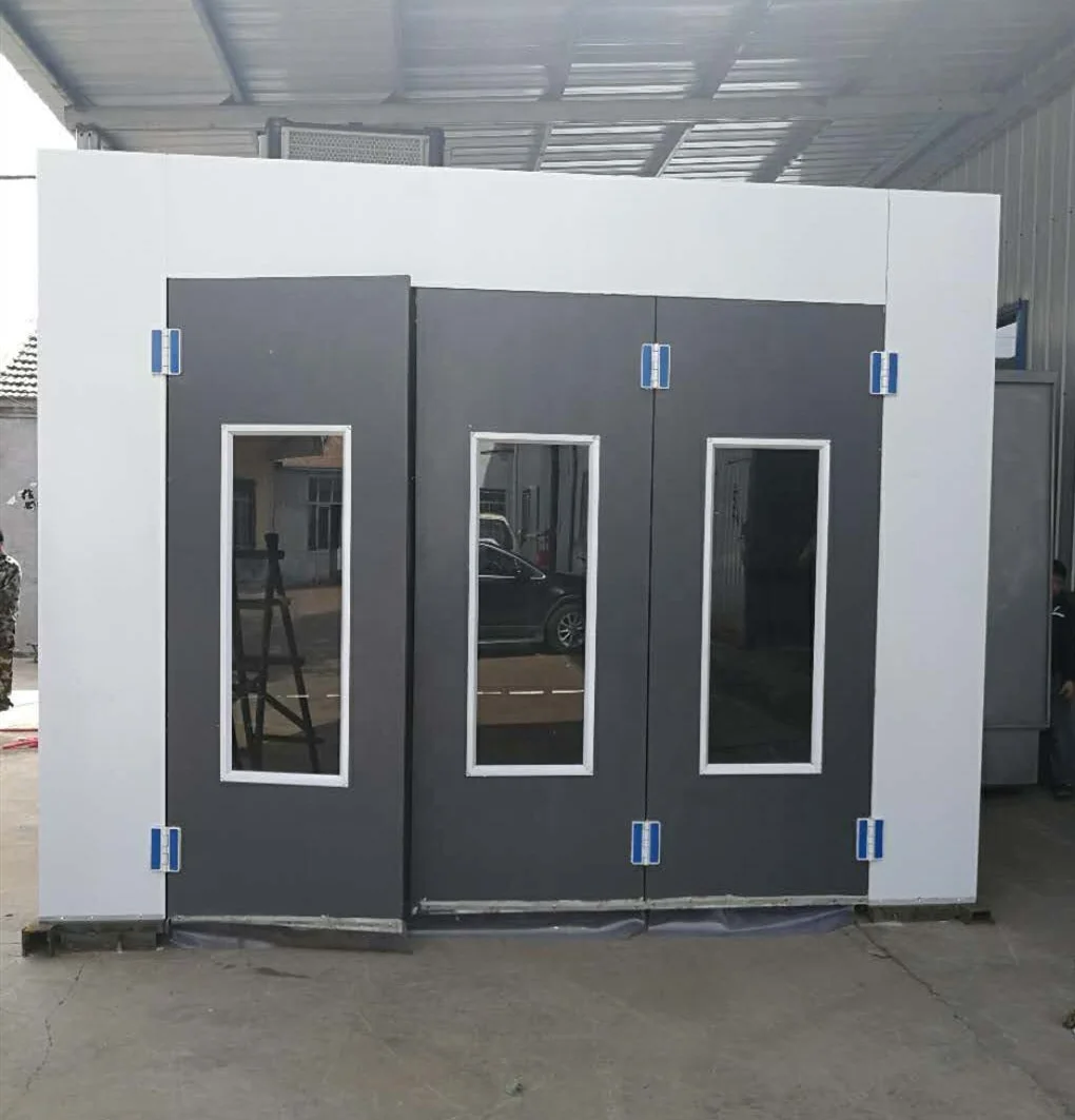 Standard Size Diesel Heating Paint Booth for Car Paint Oven Stand