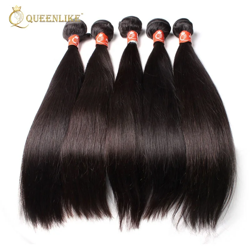 
Virgin cuticle aligned natural straight remy Indian human hair weave online 