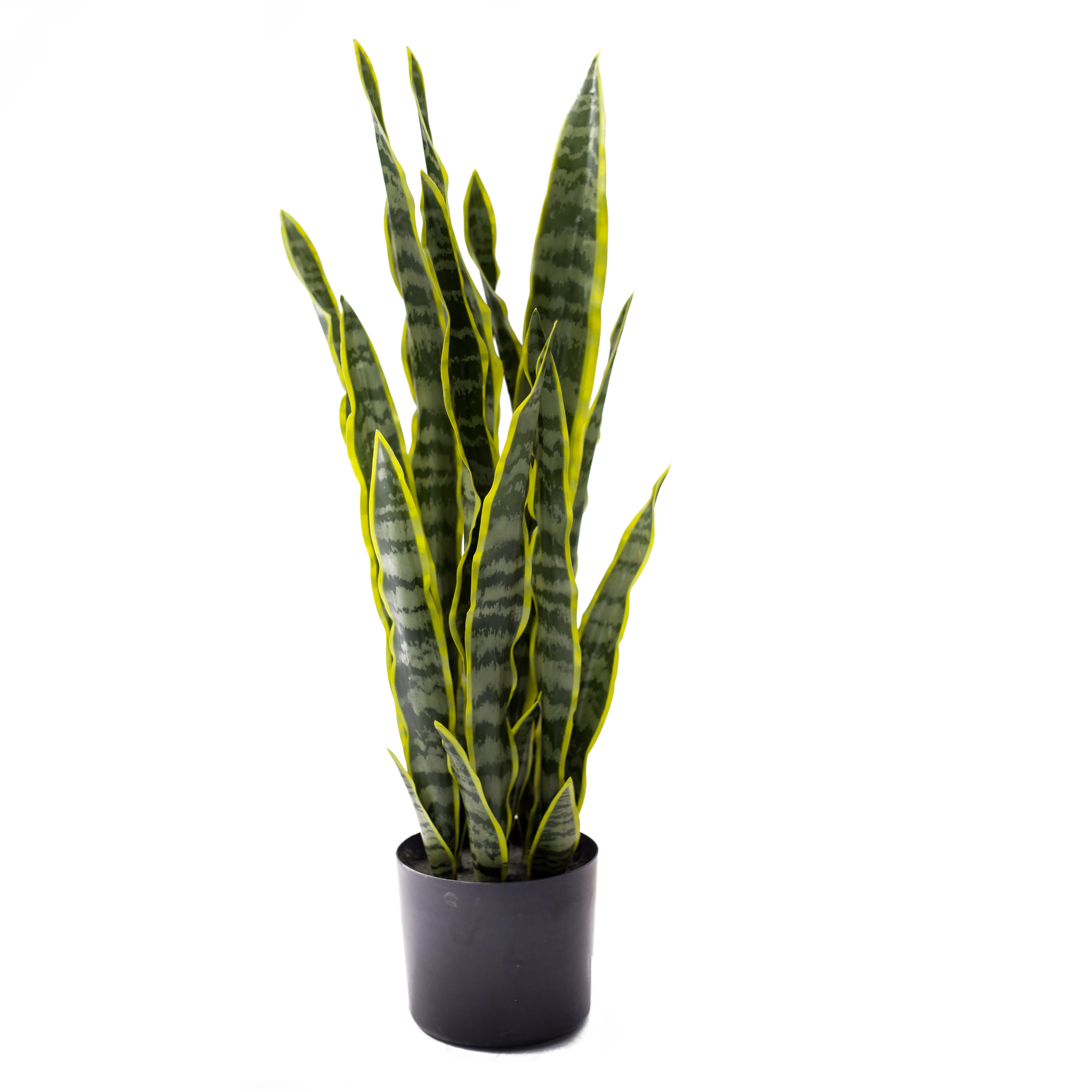Tropical Plant Sansevieria Artificial Snake Plant Leave Artificial Bonsai Snake Plant for Home Garden Office Decoration