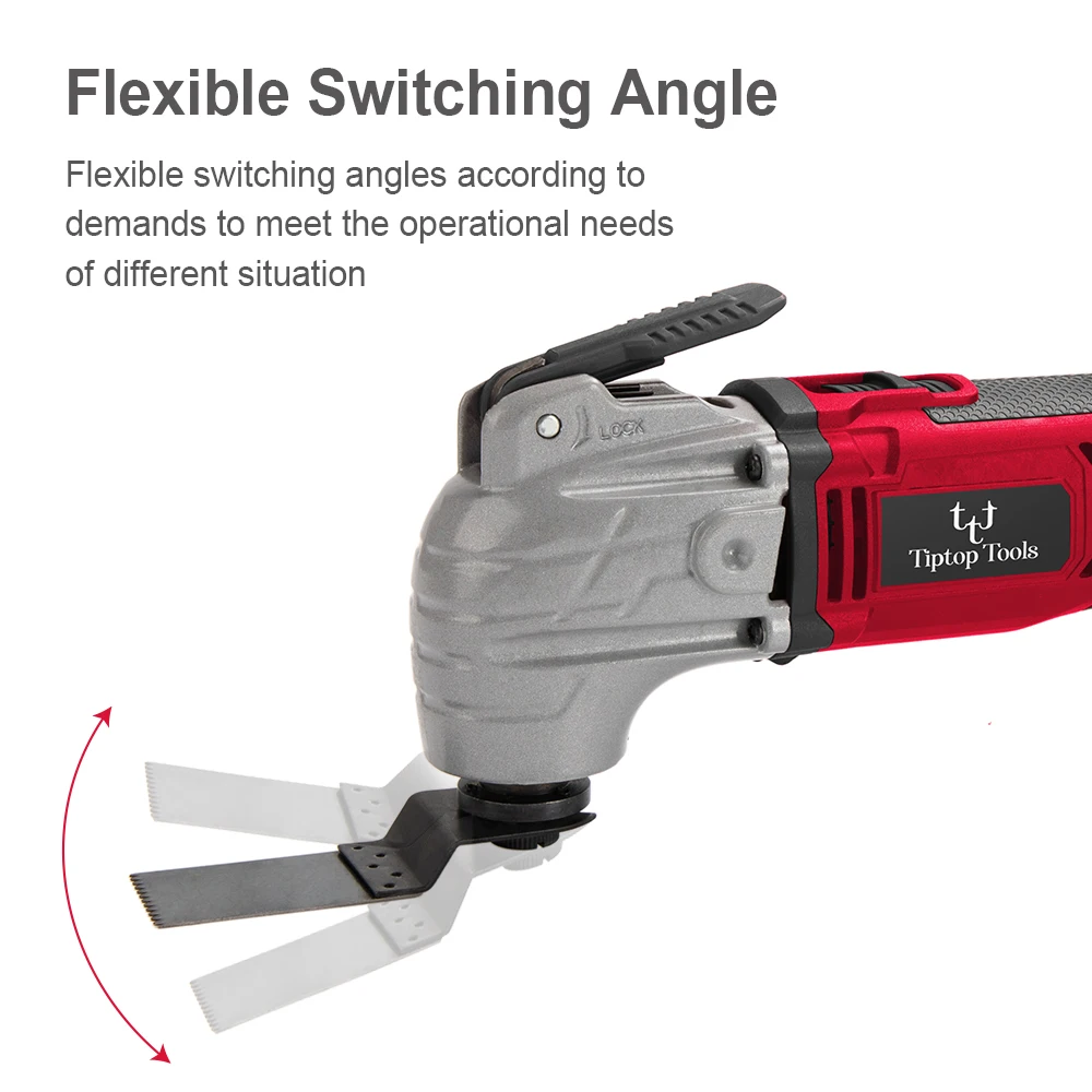 High Quality Variable 6 Speed Oscillating Saw 20v Lithium Battery Power Tools Brushless Cordless Oscillating Multi-tool Kit
