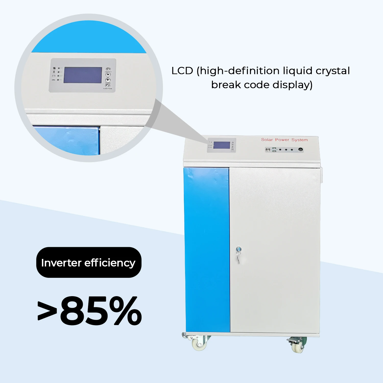 5000W 220V Inverter Transformer 5KW Solar Inverter Solar System for Home and Government