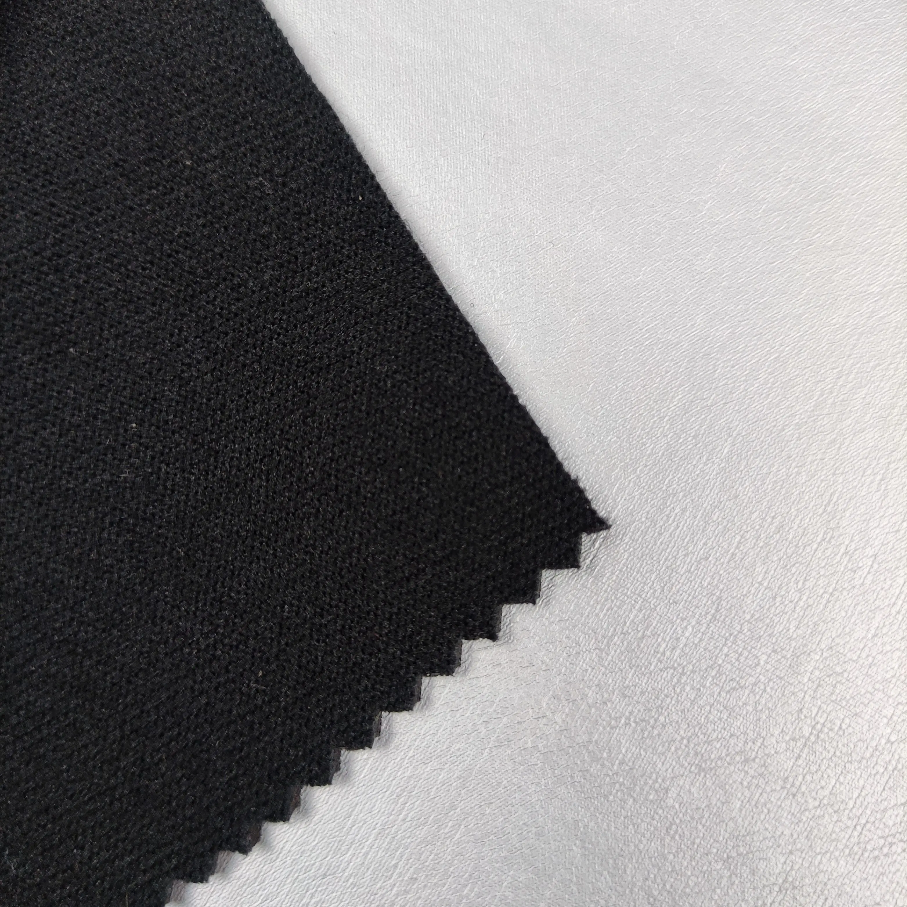 UOO Factory 3mm Polyester VS Towel Fabric Terry Fabric with Shiny Silver Coating SBR Neoprene Fabric for Slimming Pants Belt