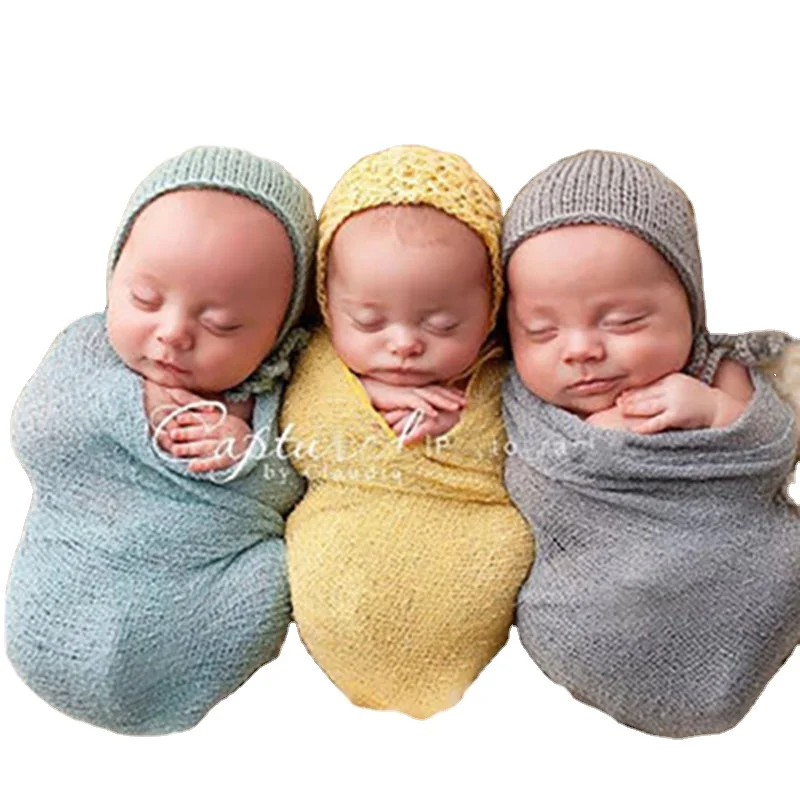 Wholesale Photo Studio Photography Stretch Fabric Baby Wrap Cheap Price Baby Swaddle Wrap Baby Wrap
