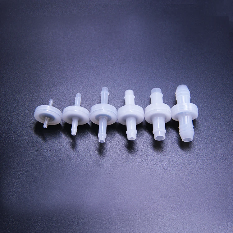 Special Offer Factory competitive price Long hose barb ozone resistance plastic PVDF one Way check valve DCV1603DVL