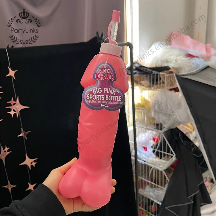 Large Penis Shape Kettle Funny Dick Water Bottle Hen Night Bachelorette Party Supplies Bridal Shower Bar Game Props Decor Gift