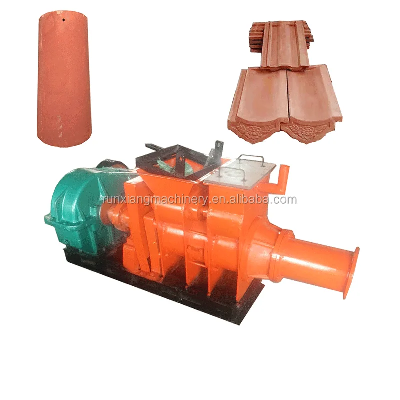 Fully Automatic Vacuum Extruder for Clay Brick High Quality Clay Brick Extruder  Runxiang Brick Machine Making Automatic