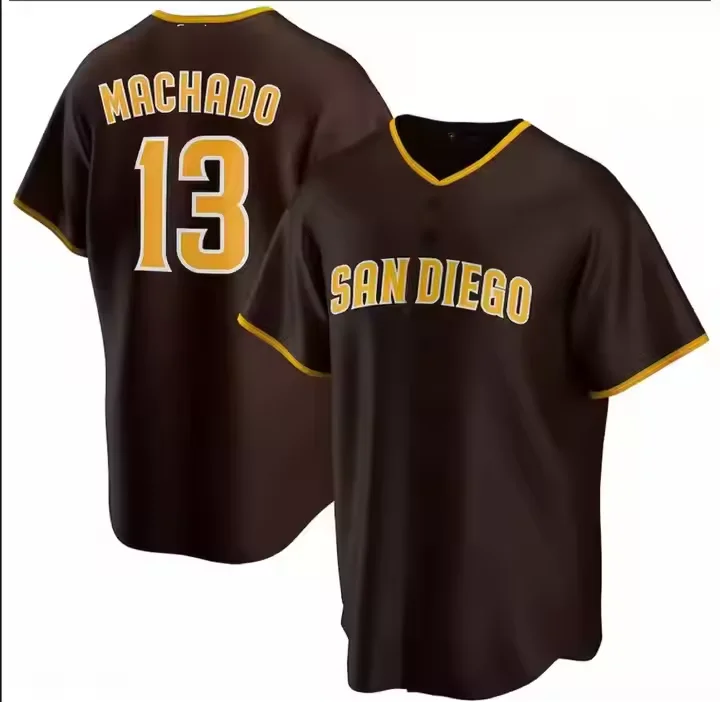 2024 Hot Sale Stitched Baseball Jersey San Diego #13 Manny Machado Cheap High Quality Sports Baseball Jersey