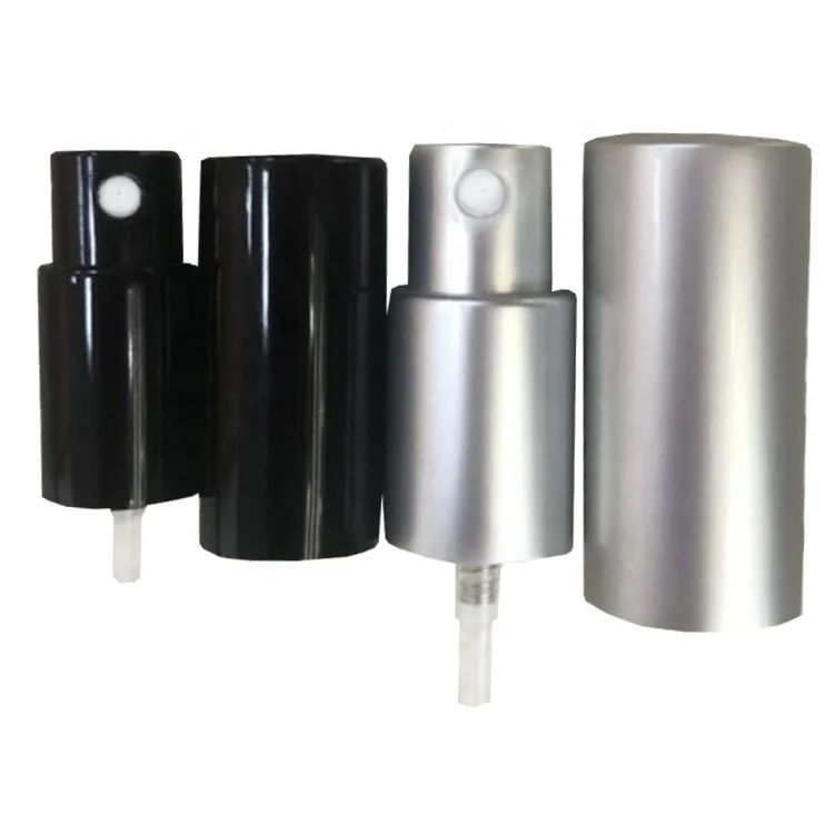 18/410 18/415 Gold aluminum perfume fine mist spray pump with cap