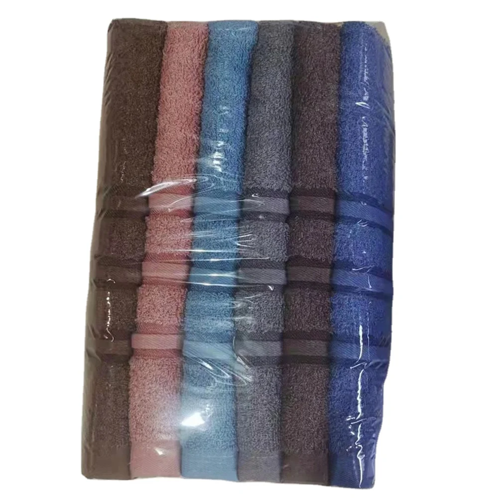 Hot sale wholesale 50x100cm 100% cotton customized blue bath towels