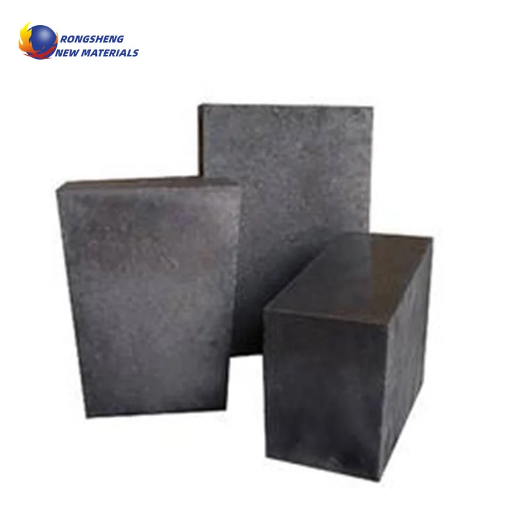 Refractory 97% MGO Magnesia Carbon Brick MGO-C Refractory Bricks For Steel Ladle Manufacturer Direct Supply Magnesia Brick