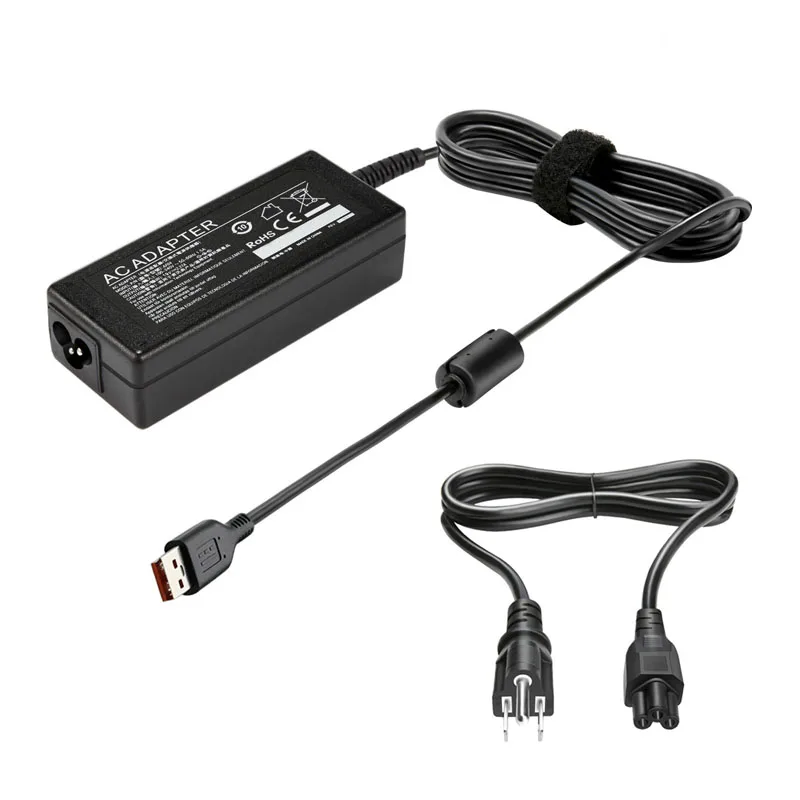 
Laptop Charger 65W USB-C AC Adapter for Lenovo Yoga C930-13 S730-13 920-13 730-13 IdeaPad 730s-13 ADLX65YCC3A ADLX65YLC3A 