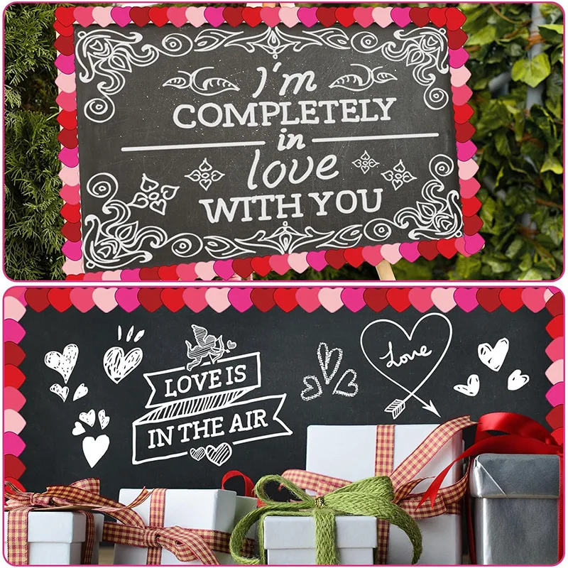 Large Border Rolls Magnetic Classroom Bulletin Board Borders Wide Magnetic Strips Confetti Border for Classroom Decoration