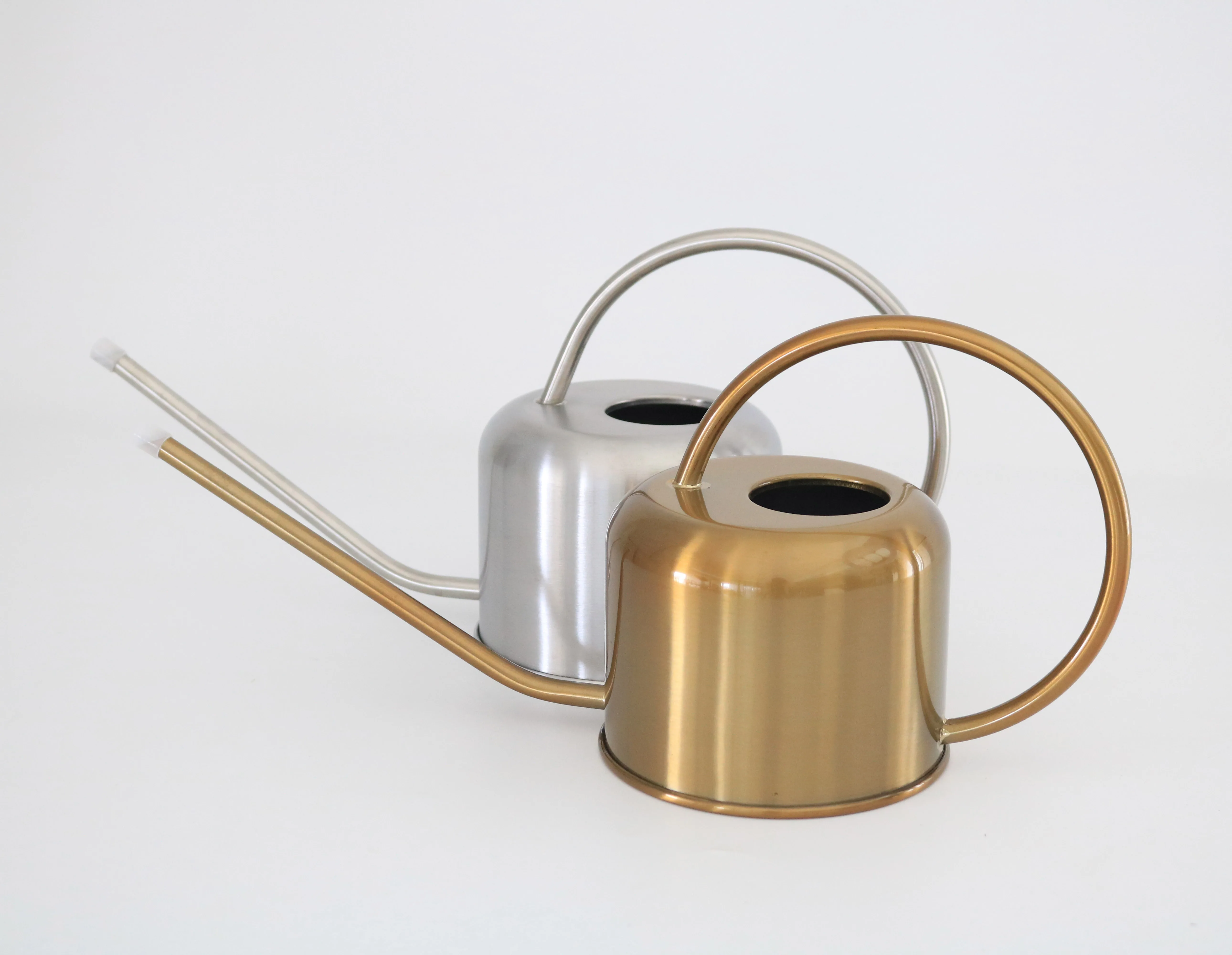 Nordic gardening long nozzle stainless steel watering pot household sprinkling pot for houseplants