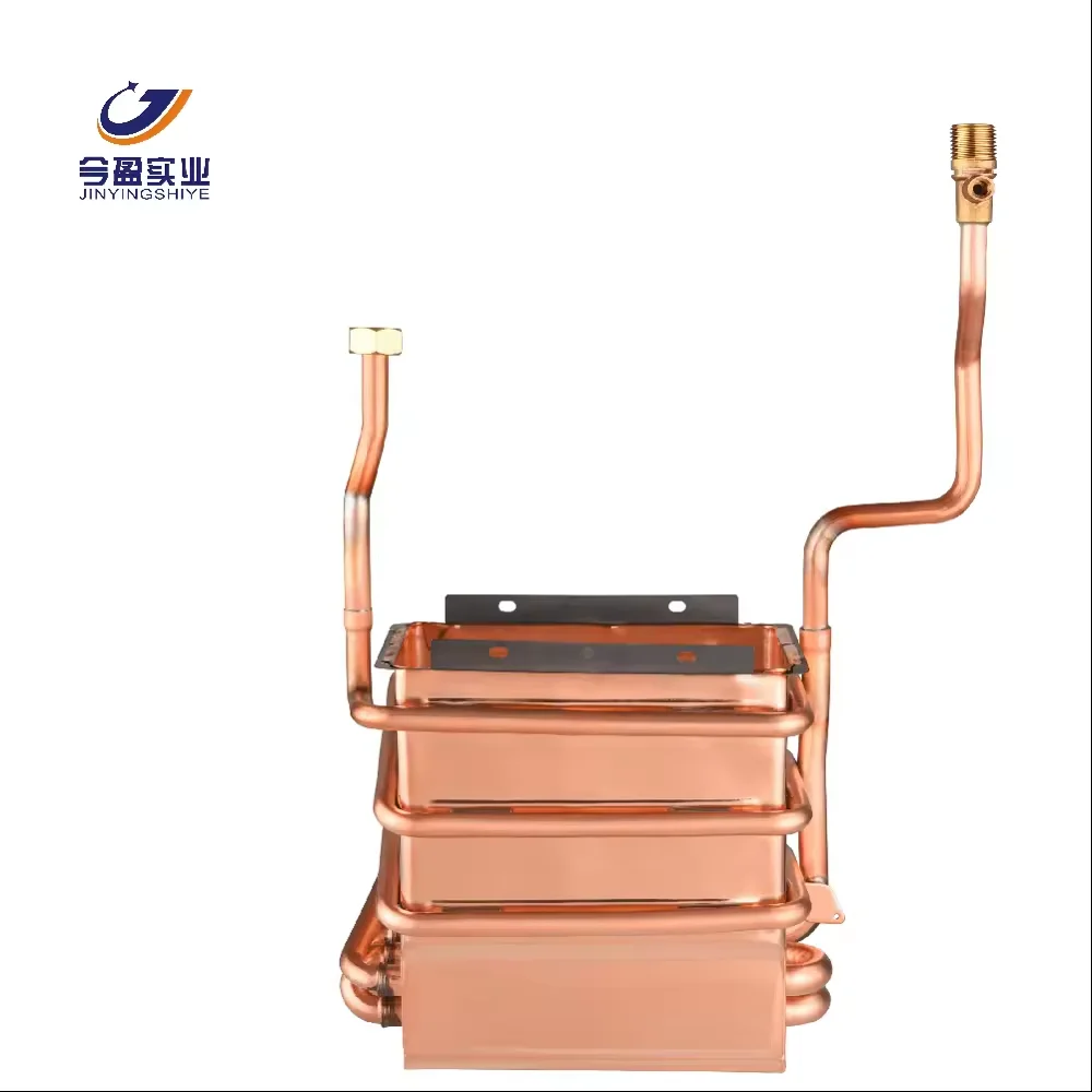 Economical choices  gas water heater part copper brazed plate heat exchanger price accessories  gas water heater spare parts