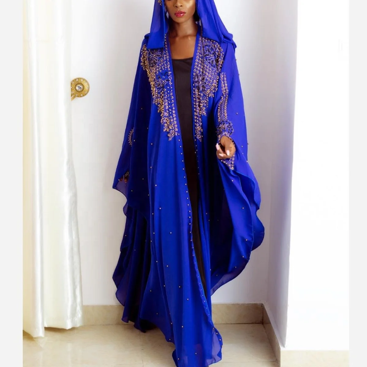 Latest Guangzhou Clothing Western Style Turkish Jubah Muslim With Designs Abaya Women Muslim Dress