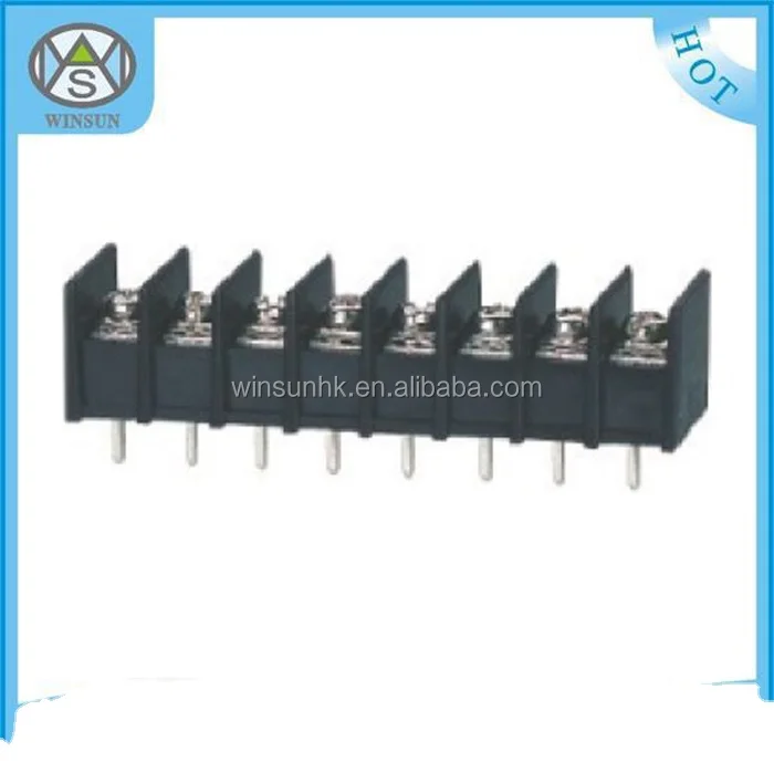 PCB Terminal Block Connector WS25S-B-7.62 With Rated Voltage / Current 300V 15A