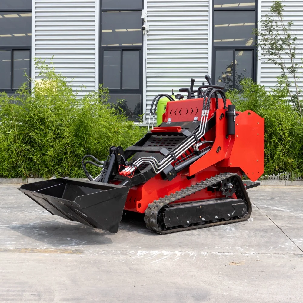 High Quality Wheel Type Mini Loader Skid Steer Loader Small Skid Steer