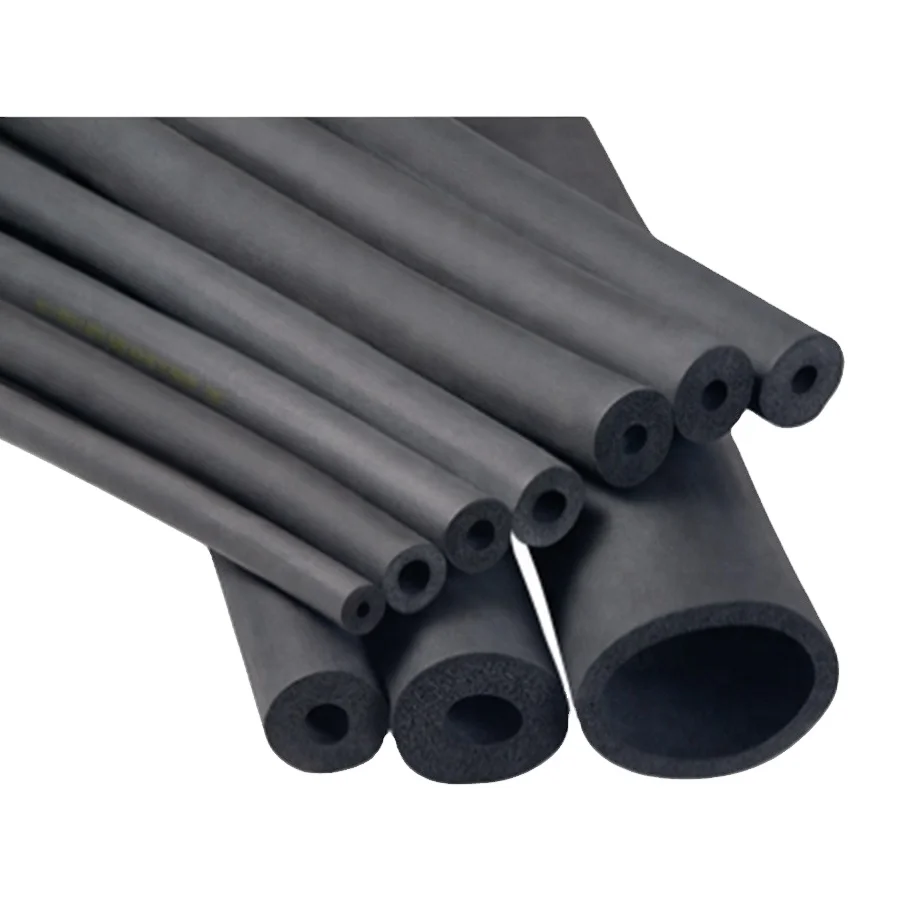 Bellsafe Closed Cell NBR PVC Rubber Foam Insulation Tubes Isolated Rubber Pipe Insulation Rubber Foam Tubes for Aircon