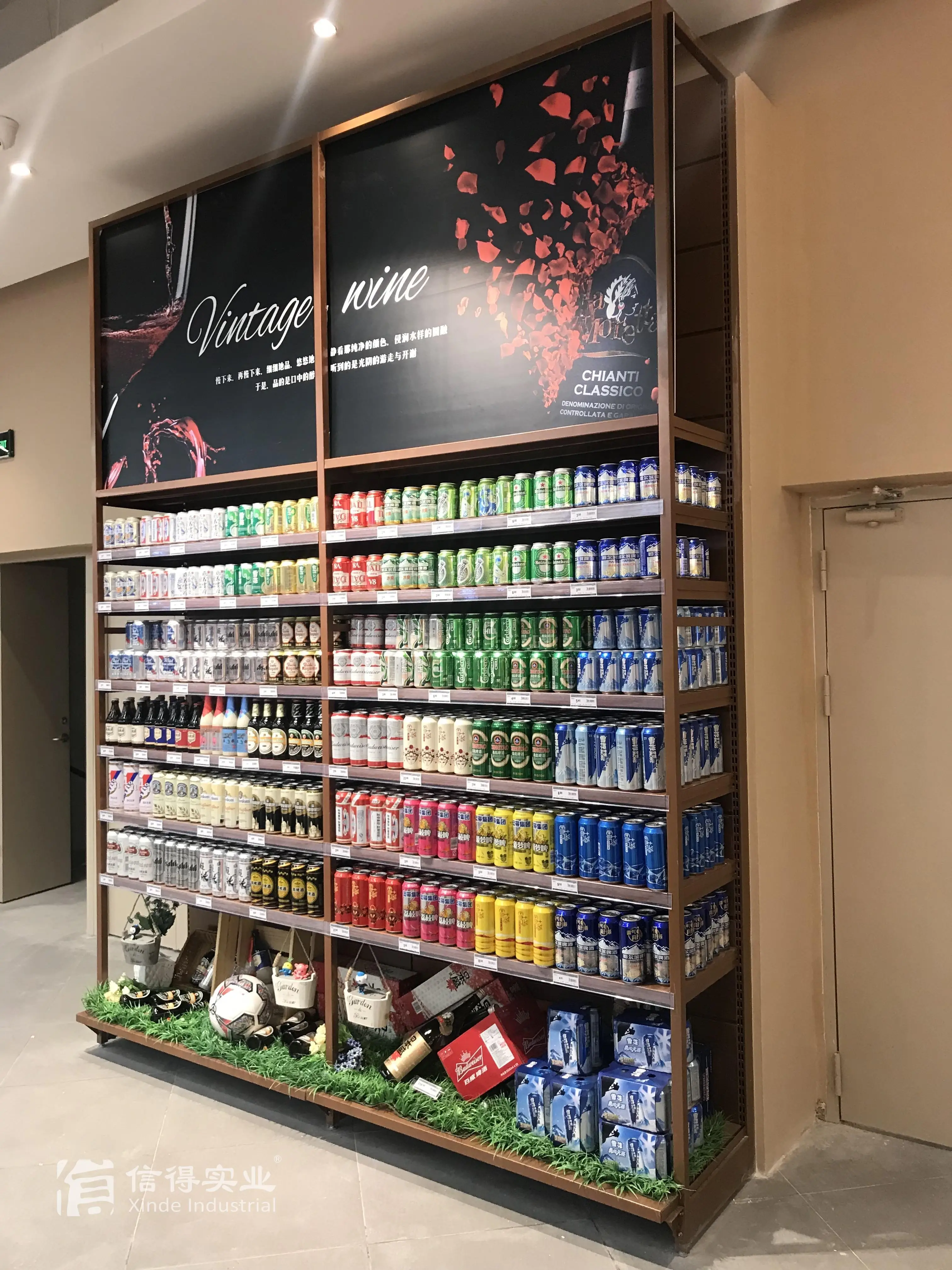 Customized Metal Cigarette Display Shelves Smoke Shops Show Case Display Supplies Showcases Glass Display For Tobacco