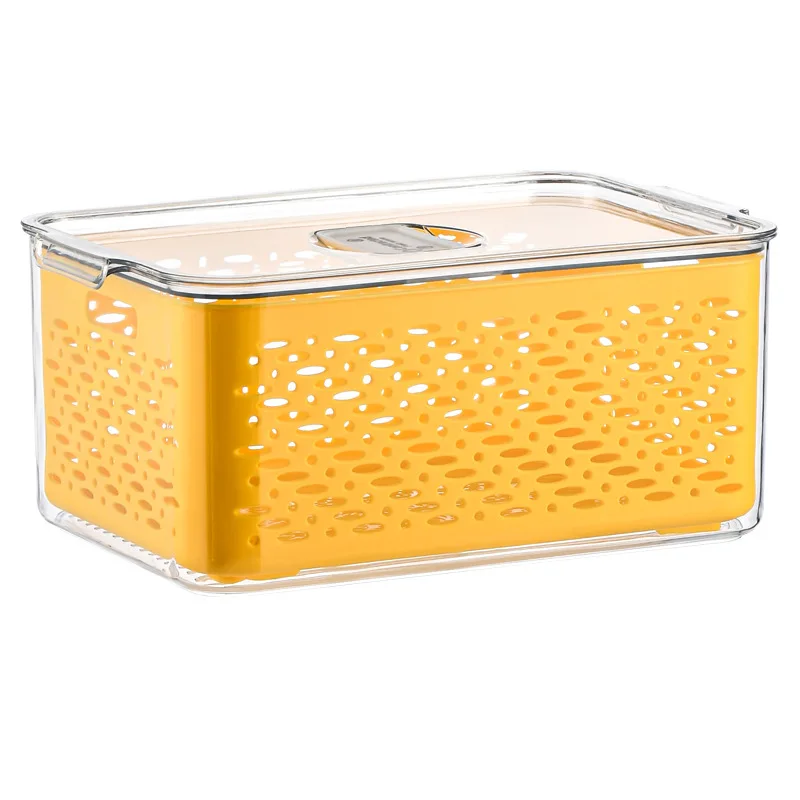 Новый холодильник для хранения кухонных продуктов фруктов и овощей закуски пластиковая домашняя коробка