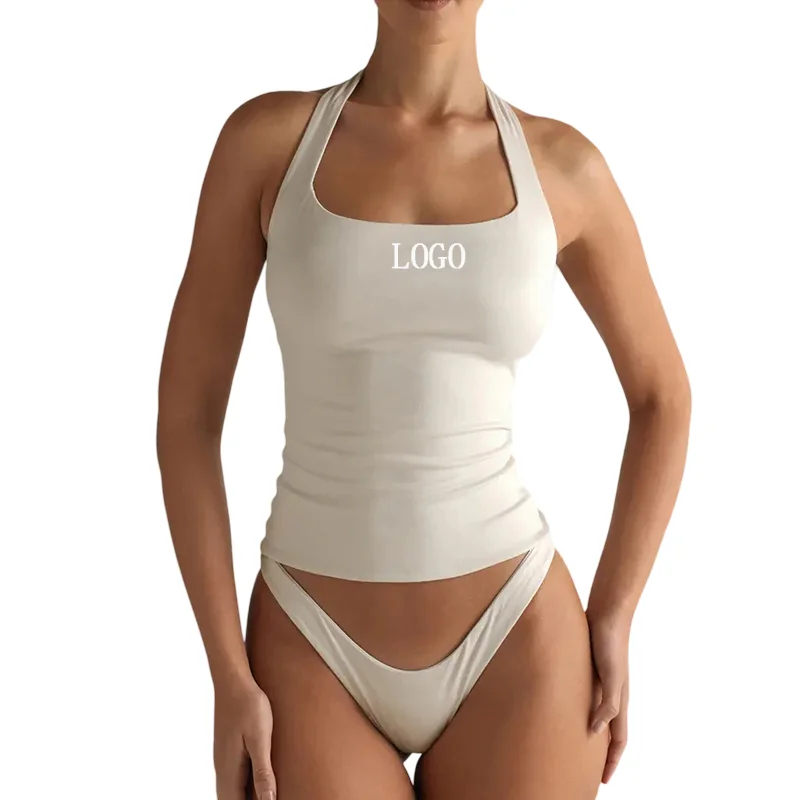 Custom Gym Soft Breathable Material Womens Tank Tops Workout Sleeveless Vest Tops