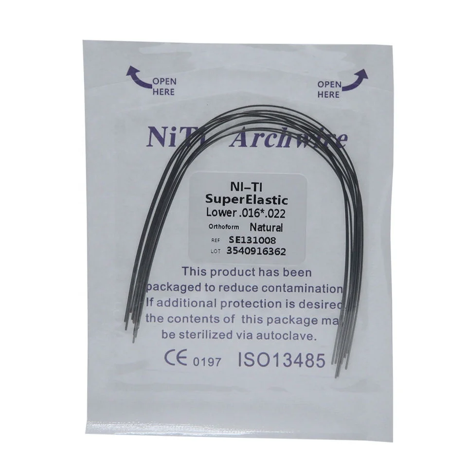 Arcos Nitinol Redondos Dental Wire Niti Orthodontic Wires