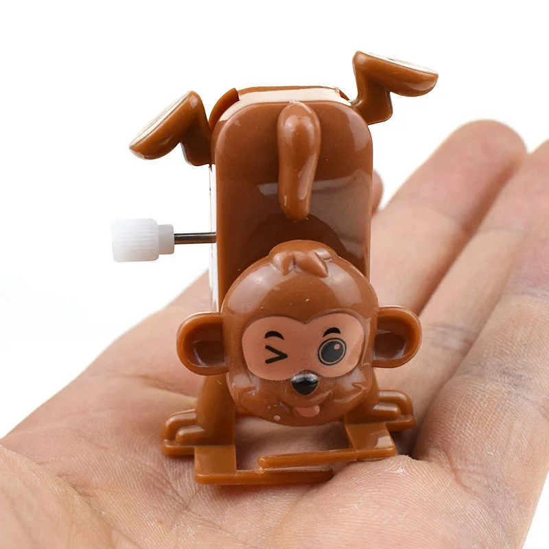 Novelty Creative Clockwork Wind-up Handstand Walking Monkey Model Wind-up Gift Toy