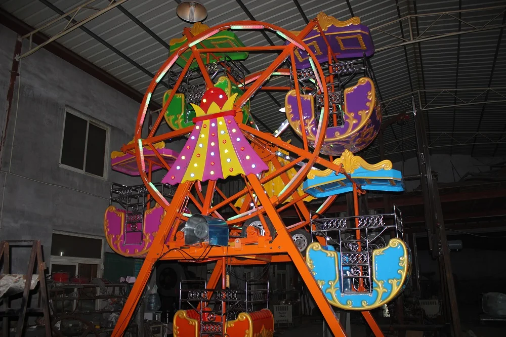 Factory Price Amusement Park European Mini Ferris Wheel|Outdoor Theme Park hot sale kids amusement equipment For Sale