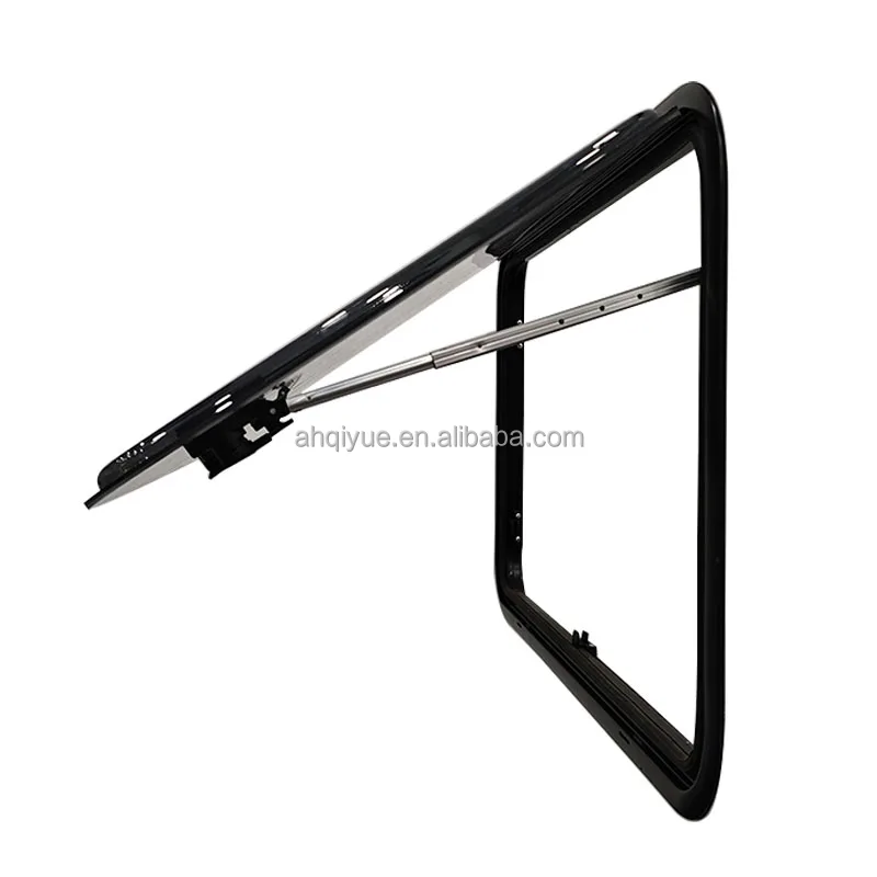 2024 High Quality 800x500mm Aluminum frame acrylic glass ECE RV Caravan Awning Window