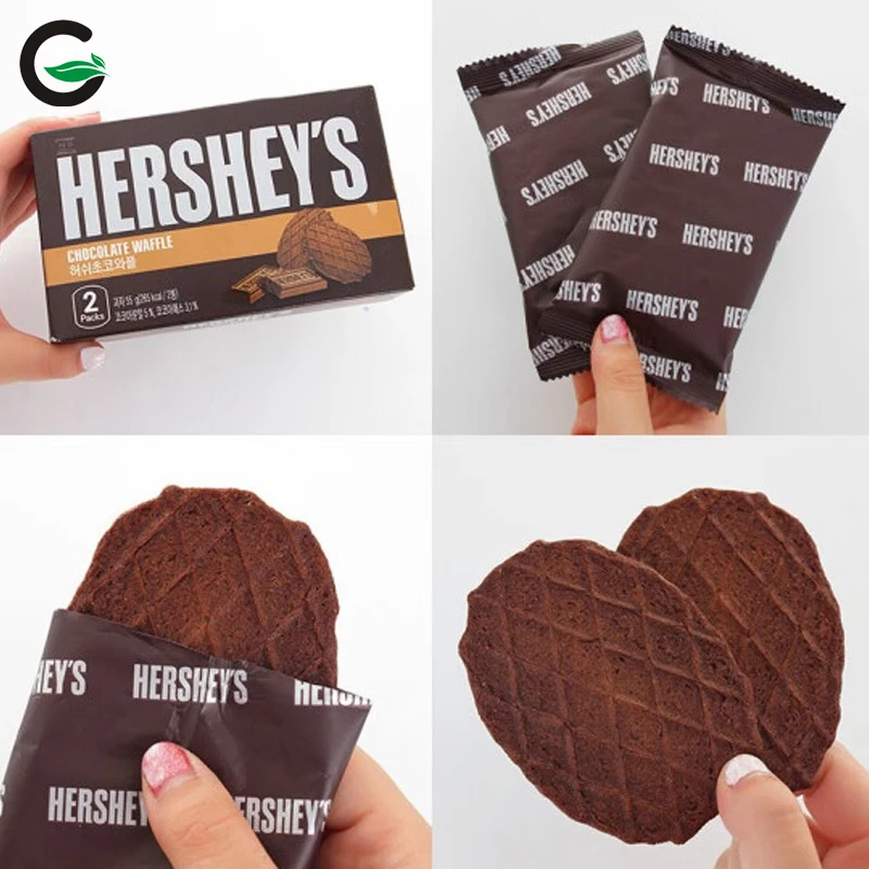 Шоколадные вафли Hershey 55 г с ореховым цитрусовым сливочным сыром и фруктовым вкусом Хрустящие корейские импортные закуски сладкие вкусные!