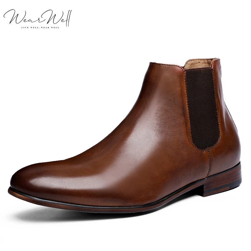 
Latest Style Hot Selling Fashion Genuine Leather Dress Shoes Men Shoes 