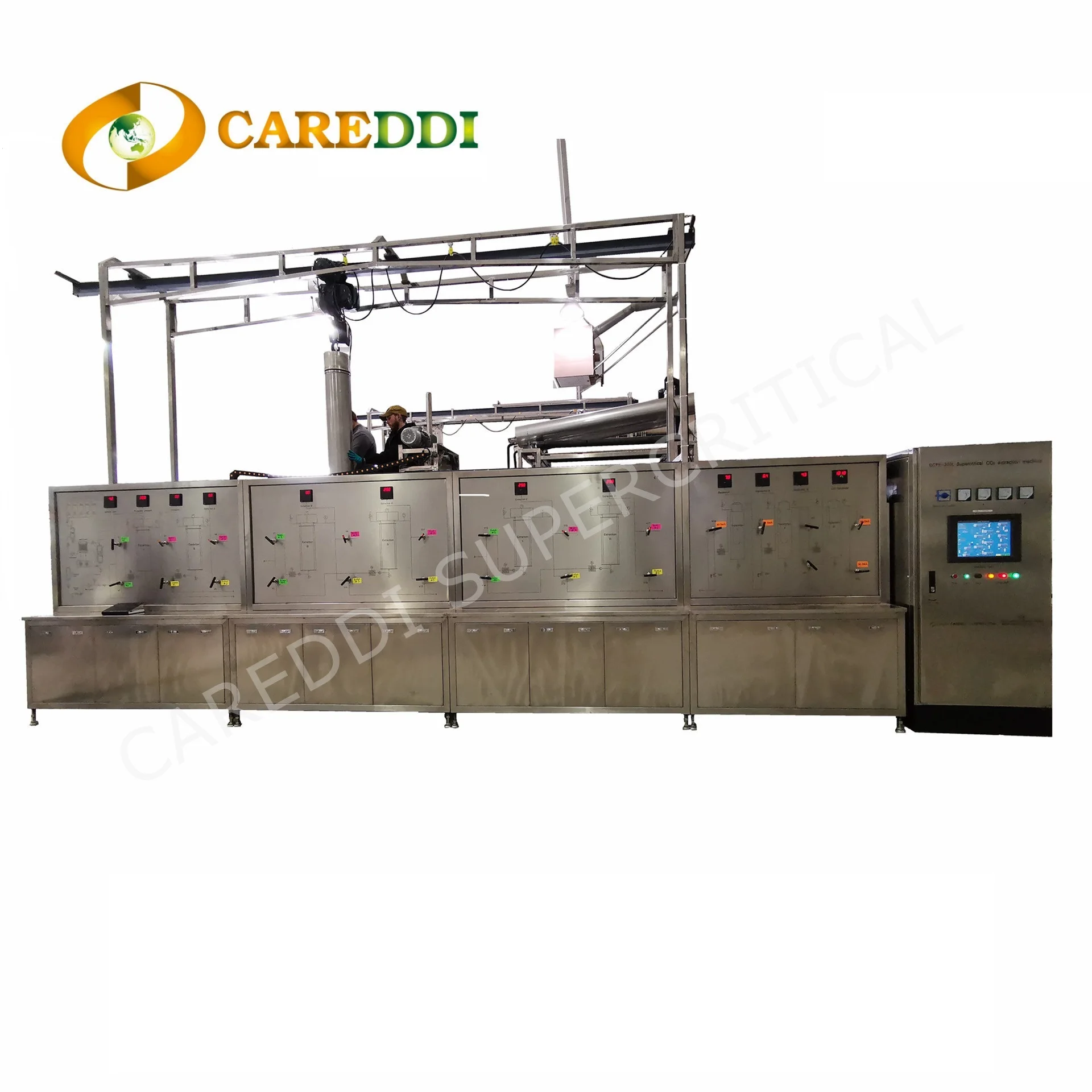 Промышленная супер критическая машина для экстракции CO2 высококачественного конопляного масла CBD модель 300L(150Lx2)