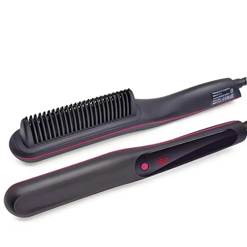 New hair straightener Hot comb anti-ironing ceramic curler Multi-speed electric hair straightener brush for both men and women