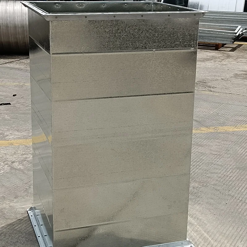 Factory Supply Linear HVAC system Galvanized steel rectangular air duct