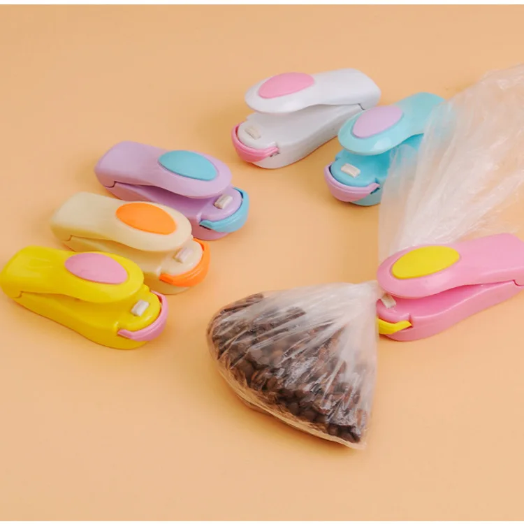 
Food Saver Plastic Bag Heat Sealing Machine Manual Impulse Sealers Portable Package Sealer Household Mini Food Sealer 