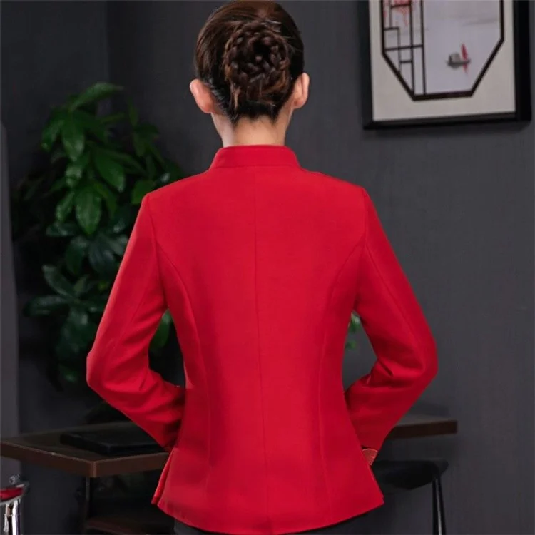 
Custom Unisex Waiter Uniform Staff Uniforms for Restaurant Hotel Bar Club Housekeeping Staff Breathable 0.3kg/piece 30 Pieces 