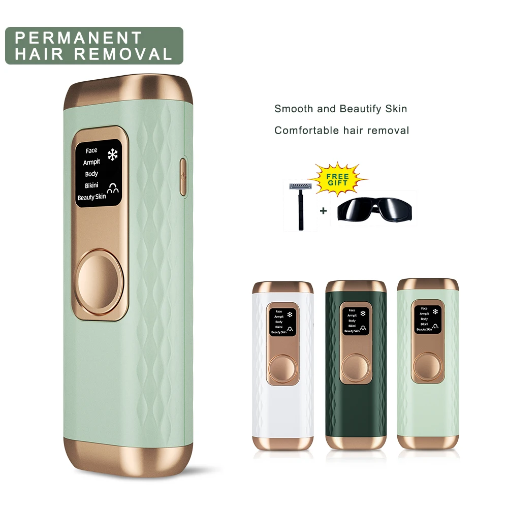 OEM Handset Portable Permanent Ice Home Use Light Depilator Painless Body Ipl Machine Laser Hair Removal Device Laser Epilator