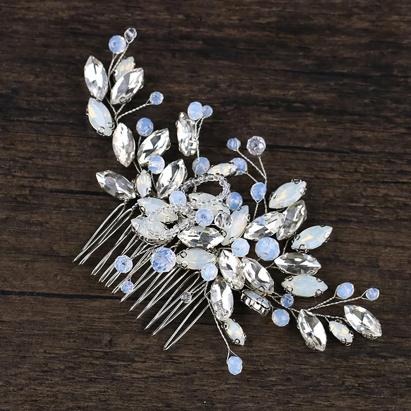 New design  bridal hair comb crystal hair combs