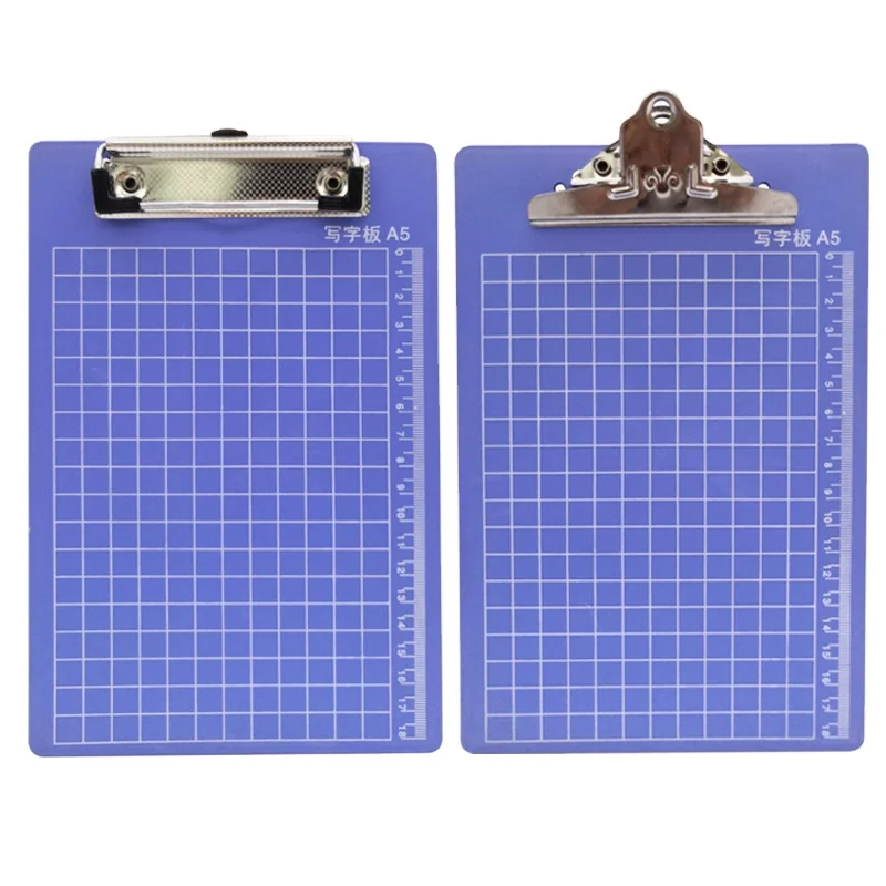 Factory Wholesale Restaurant Menu Bill File Folder A5 Plastic Plywood with Butterfly Clip /Document Storage Writing Pad