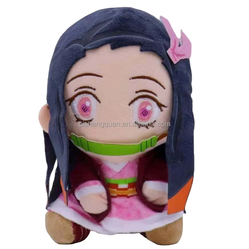 Japanese 20cm cartoon Plush PP cotton Toy Kamado Nezuko demon slayer plushie dolls For gifts